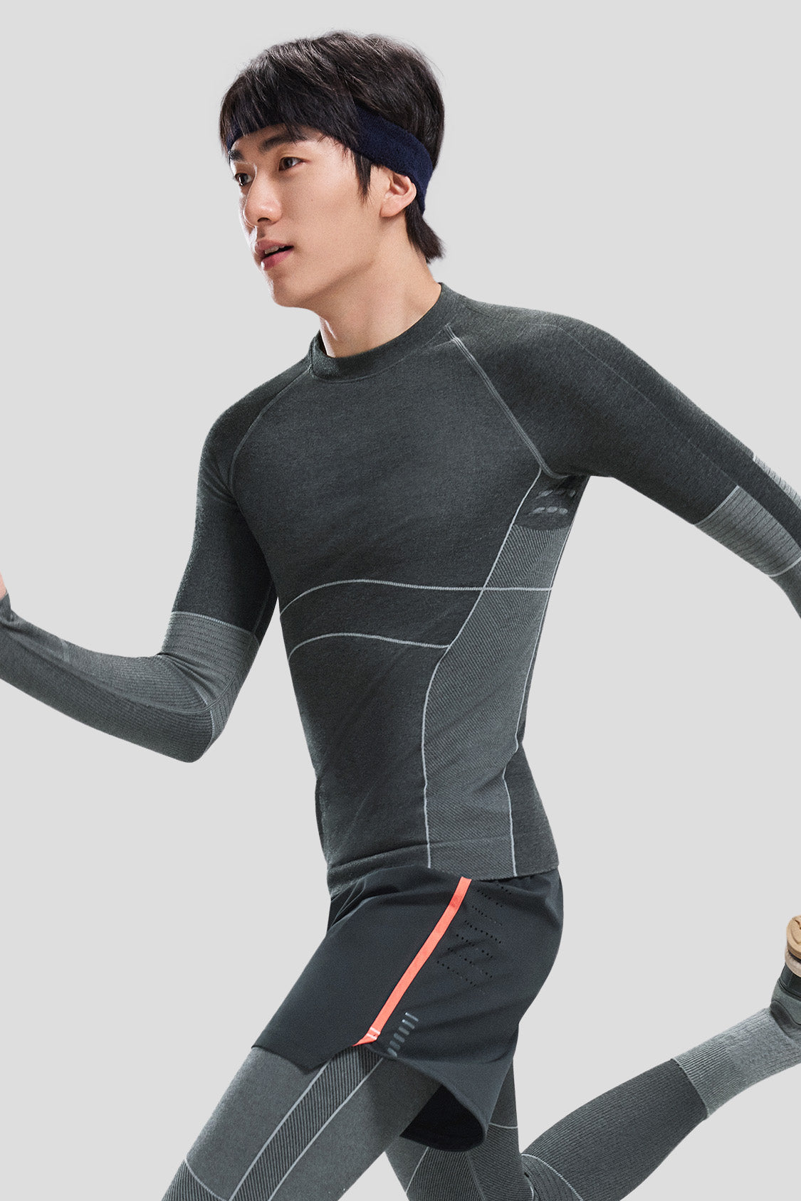 SportFlex Men's Performance Base Layer Set - Moisture Wicking Thermal Underwear for Running, Hiking & Cold Weather Activities
