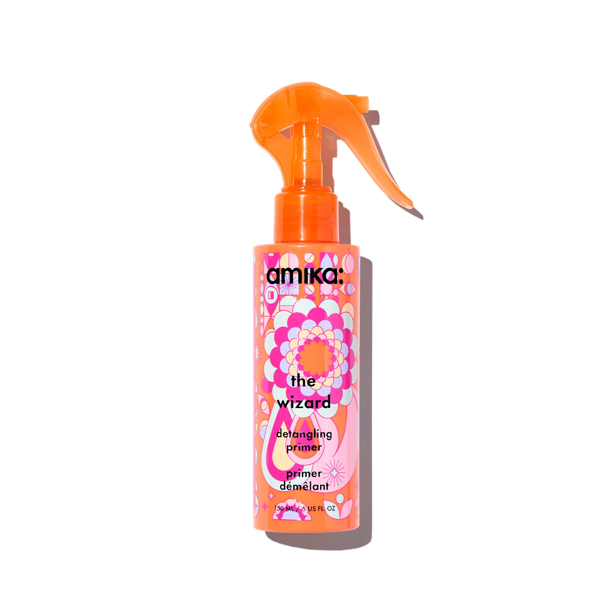 Amika Wizard Detangling Primer - Leave-In Conditioner Spray for Smooth, Frizz-Free Hair | Perfect for Daily Use, Travel & Salon Styling