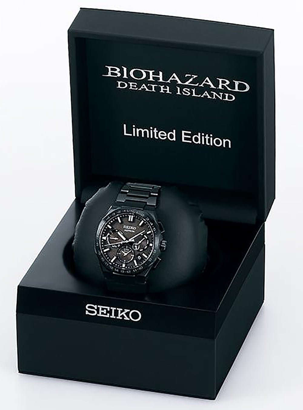SEIKO ASTRON NEXTER Biohazard Death Island Limited Edition Chris Redfield Collaboration Watch - SBXC129 / SSH129 - Made in Japan JDM - Perfect for Collectors and Biohazard Fans