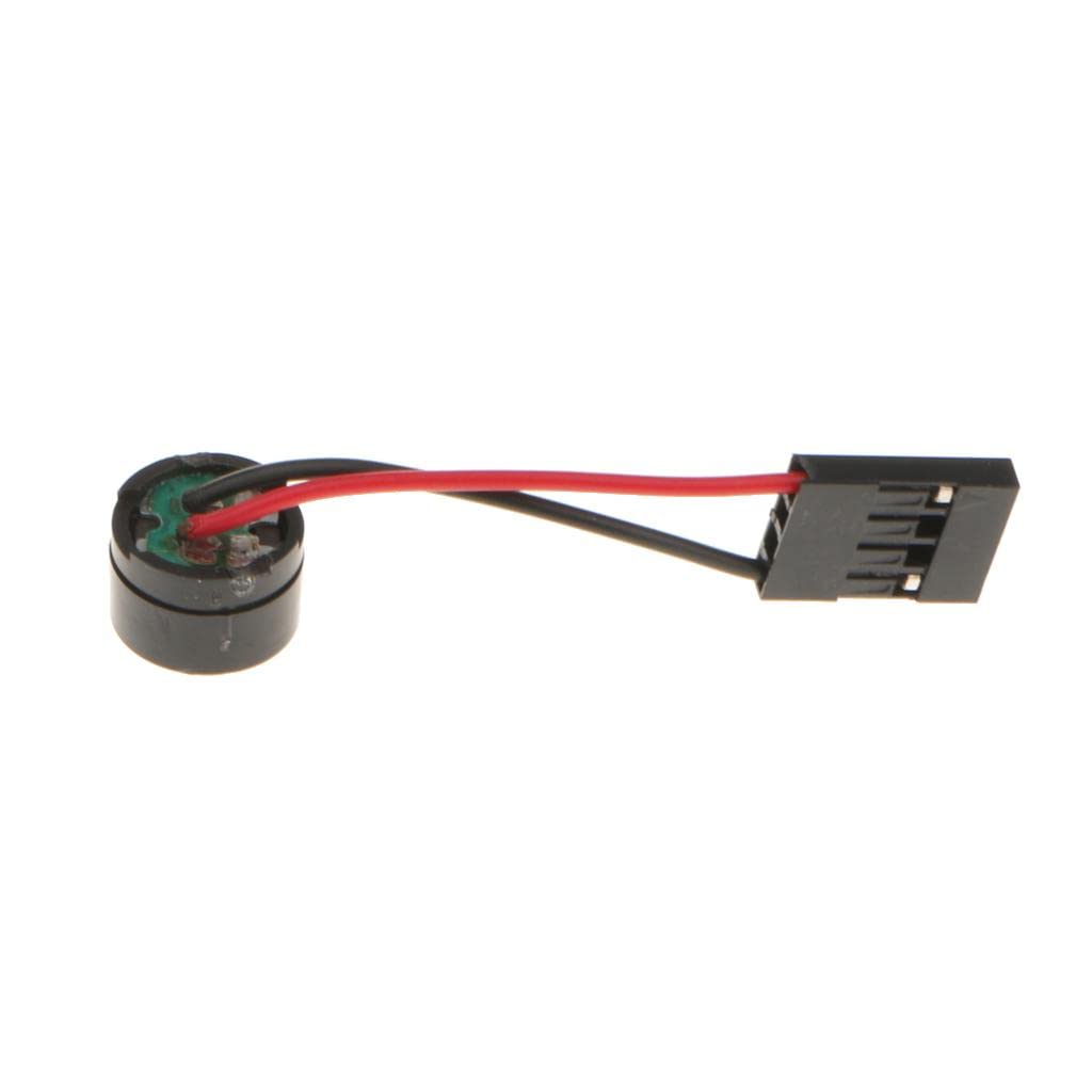 UJEAVETTE® Black PC Motherboard Internal Buzzer Speaker - Compatible with Laptop & Desktop Computers | Ideal for BIOS Beep Codes, System Alerts & Hardware Diagnostics