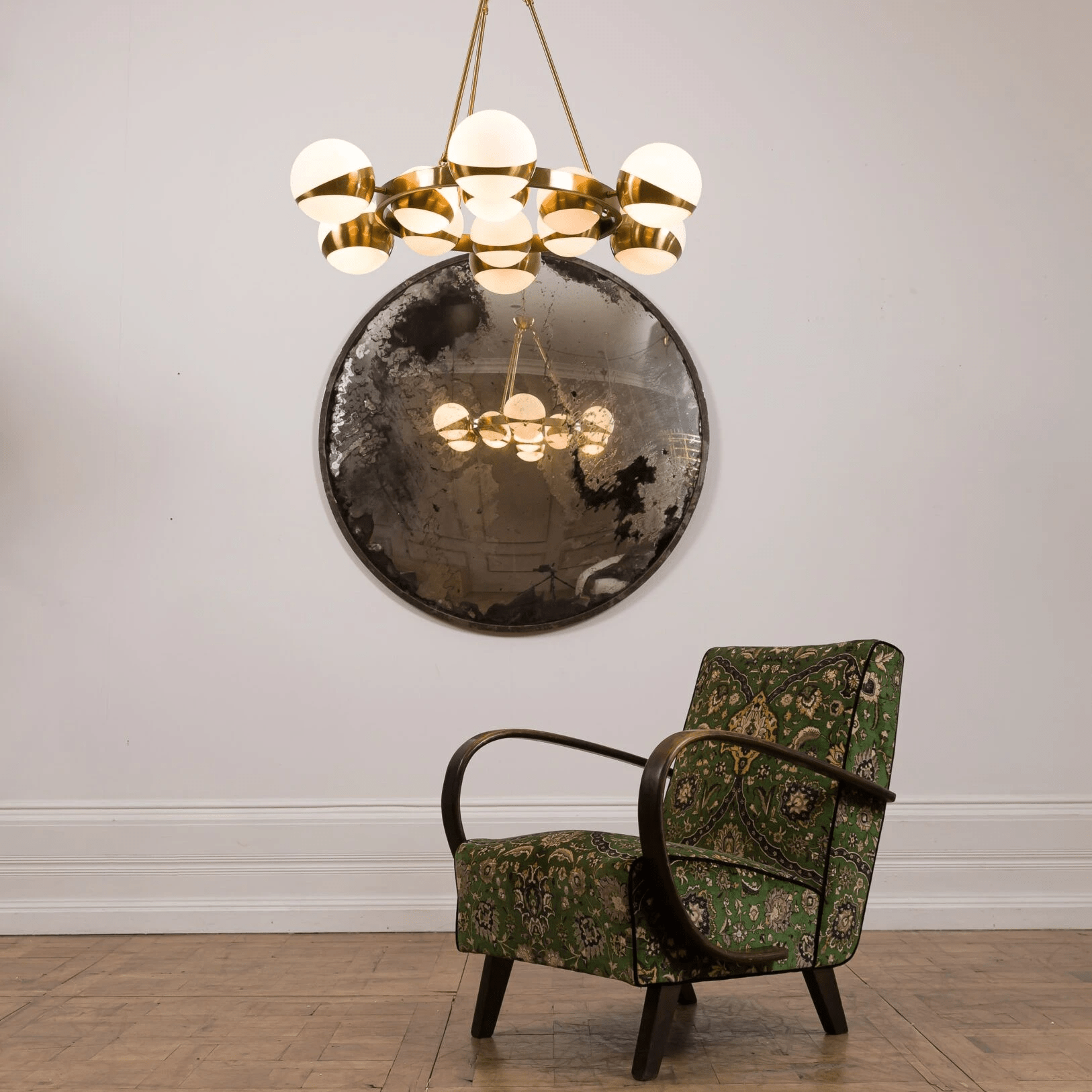 Lucca Sputnik Chandelier - Modern Ceiling Light Fixture for Dining Room, Living Room & Bedroom | Elegant Mid-Century Lighting Design for Home Decor