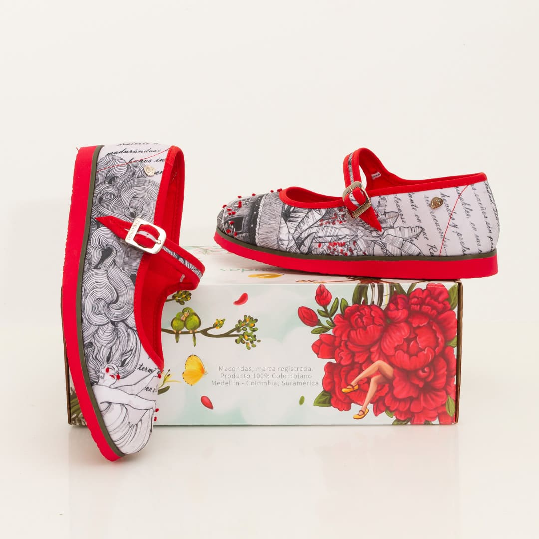 Handmade Macondas® Artisan Shoes - Remedios la Bella | Comfortable & Stylish Footwear for Women | Perfect for Casual Outings & Special Occasions