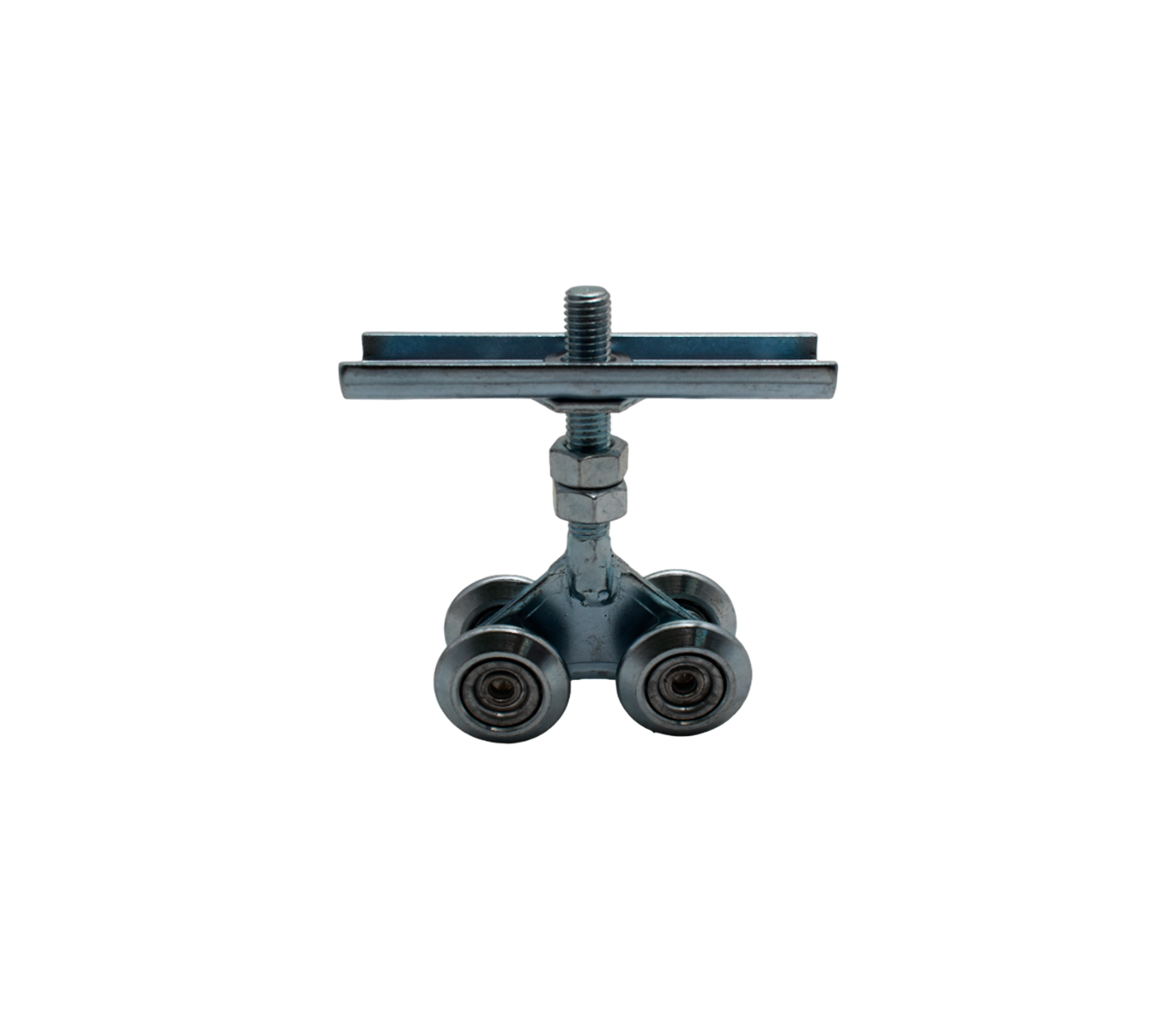 4-Wheel Gate Roller for Sliding Gate Track - Heavy Duty & Smooth Rolling - Ideal for Driveway, Barn, and Fence Gates
