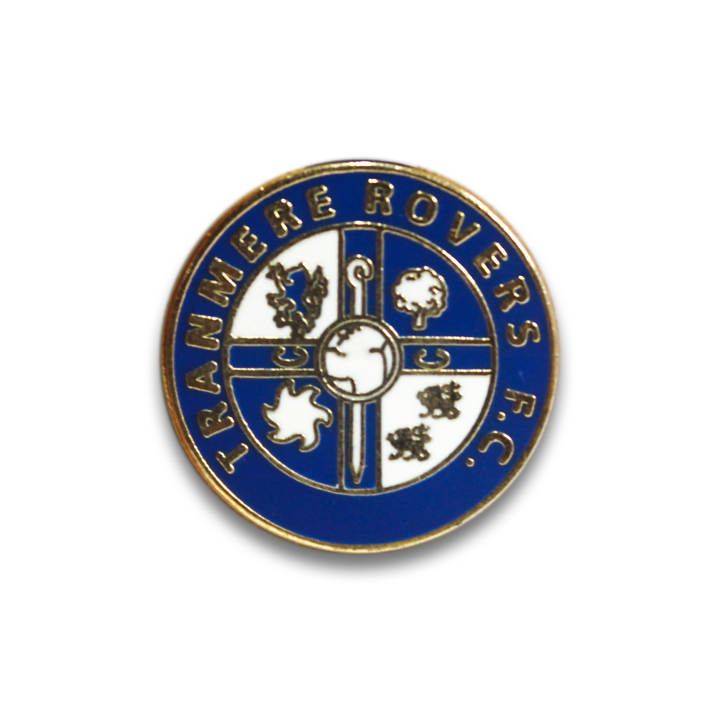 Tranmere Rovers FC Pin Badge - Official Football Club Enamel Lapel Pin - Perfect for Fans, Collectors & Match Day Outfits