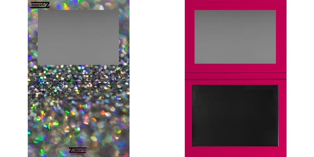 Custom Extra Large Magnetic Z Palette for Makeup Artists - Perfect for Organizing Eyeshadows, Blushes & Makeup Pans - Ideal for Professional Makeup Kits & Travel Cosmetics Cases