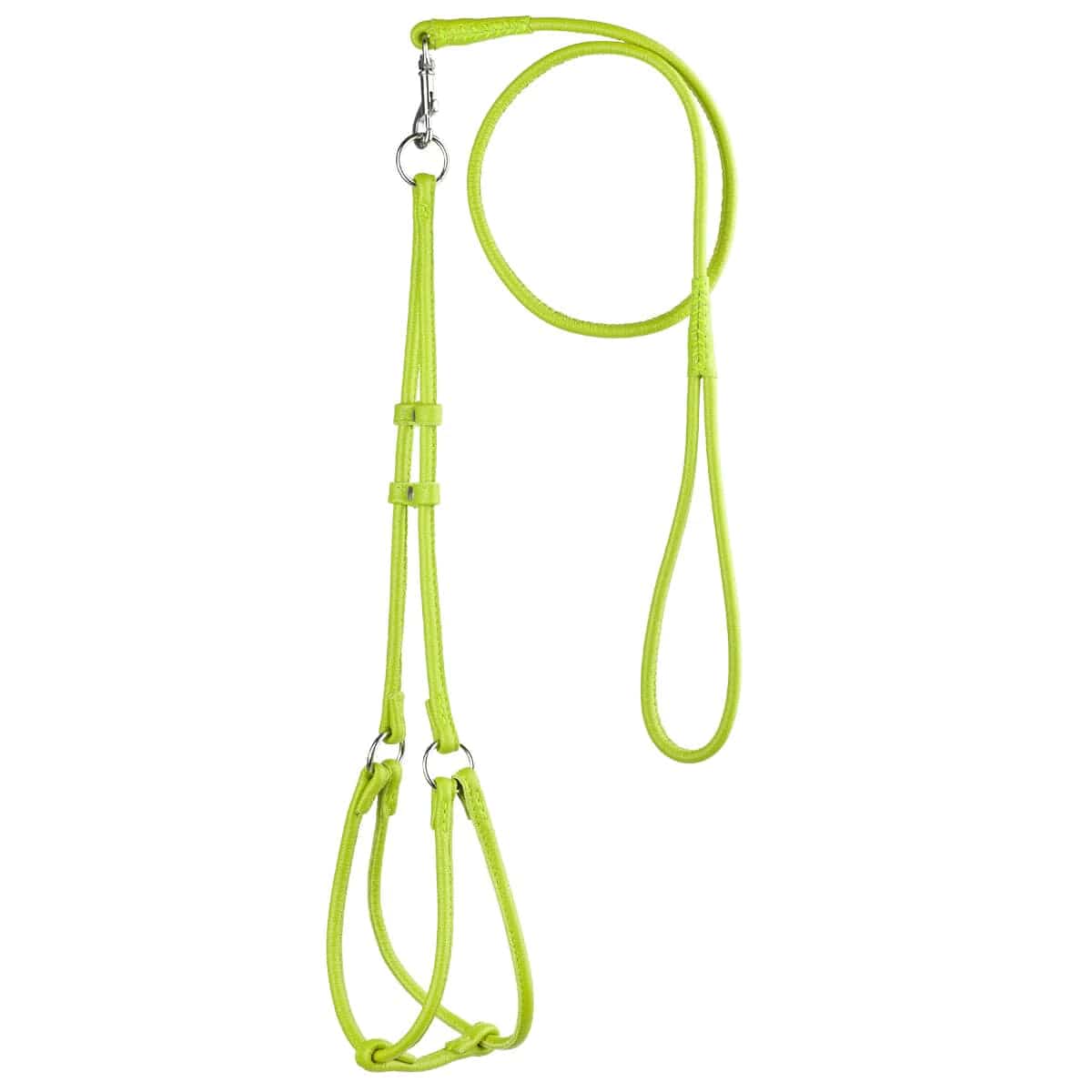 Premium Leather Step-In Dog Harness & Lead Set - Adjustable, Comfortable & Durable for Small to Medium Dogs - Perfect for Walking, Training & Outdoor Adventures