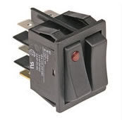 Double Switch - Dual Rocker Light Switch for Home & Office - Perfect for Bedrooms, Kitchens, and Living Rooms