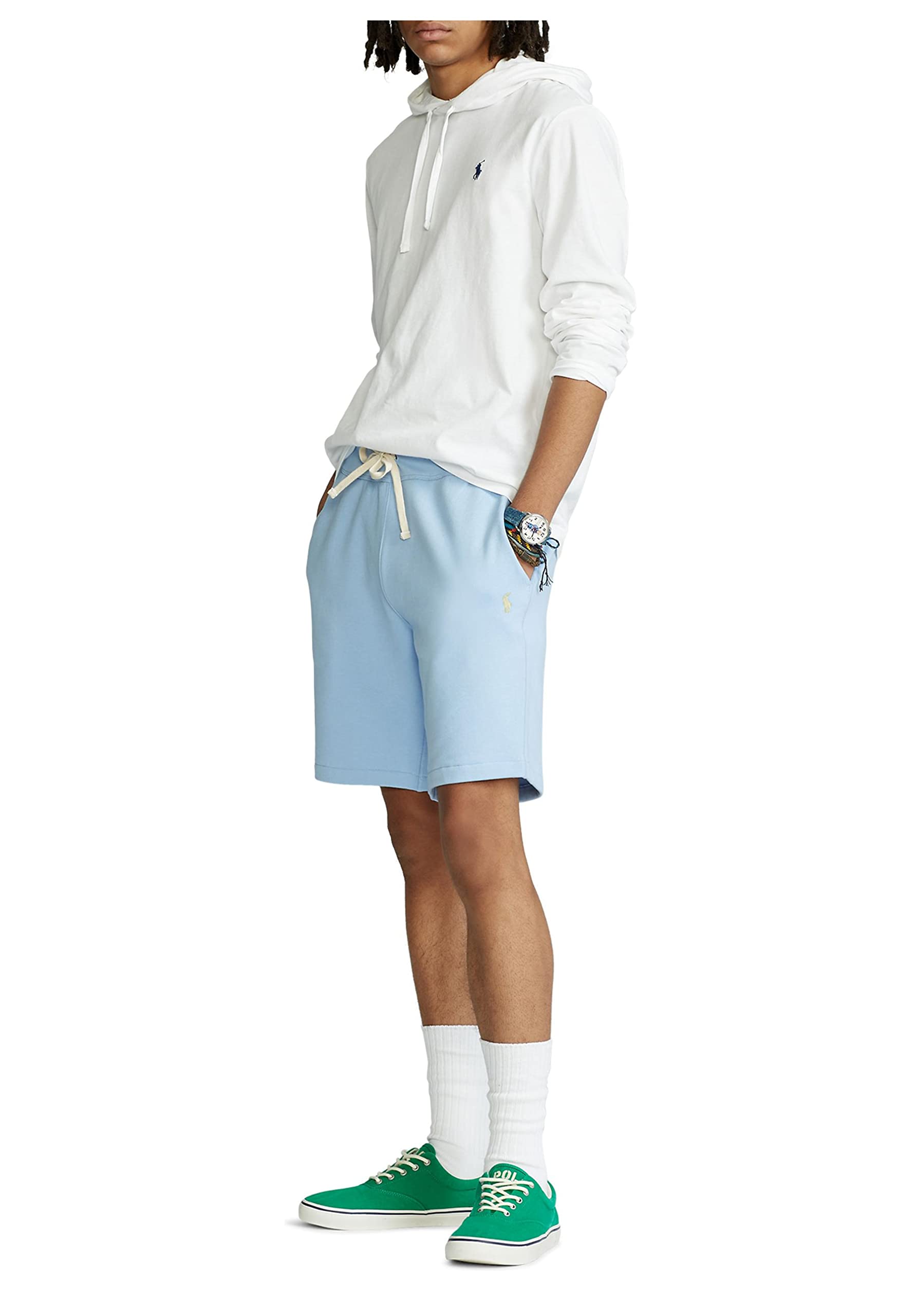 Ralph Lauren Men's Classic Pony Fleece Shorts - Comfortable Cotton Casual Shorts for Summer, Gym, and Lounge Wear