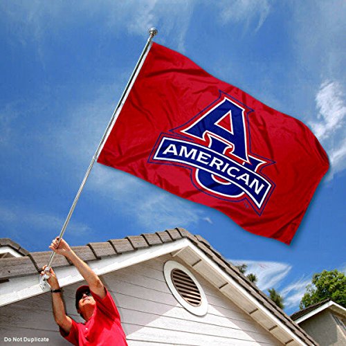 AU Eagles Red College Flag - Premium Quality 3x5 ft Polyester Banner for Game Day, Tailgating & Dorm Decor - Officially Licensed Team Spirit Gear