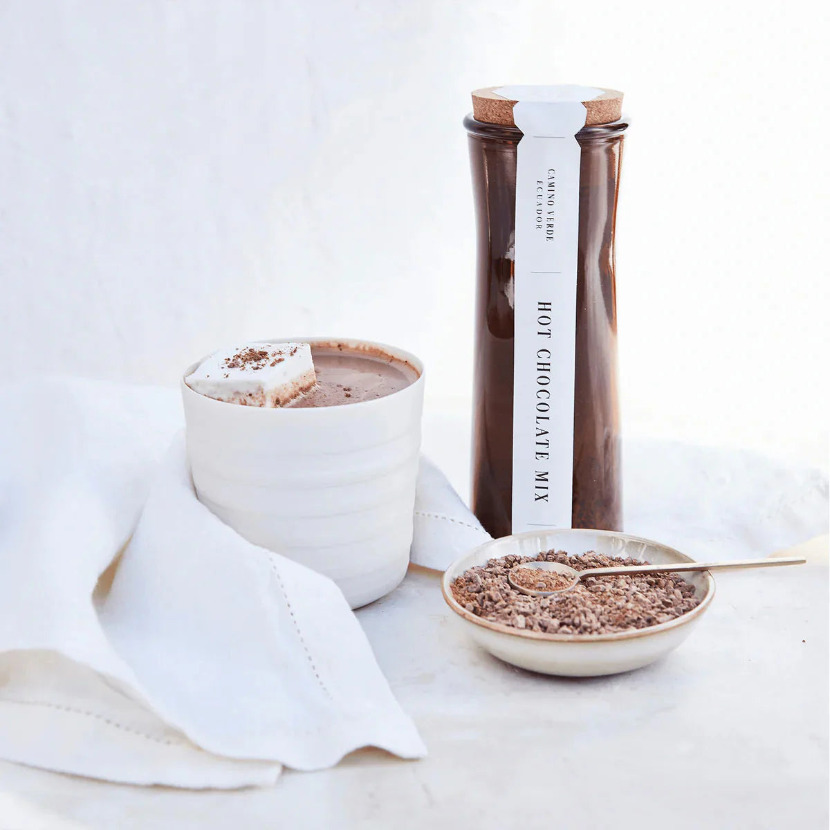 Premium Dandelion House Hot Chocolate Mix 70% Cocoa - Rich & Creamy Instant Drink Powder for Winter Warmth, Holiday Gifts & Cozy Nights