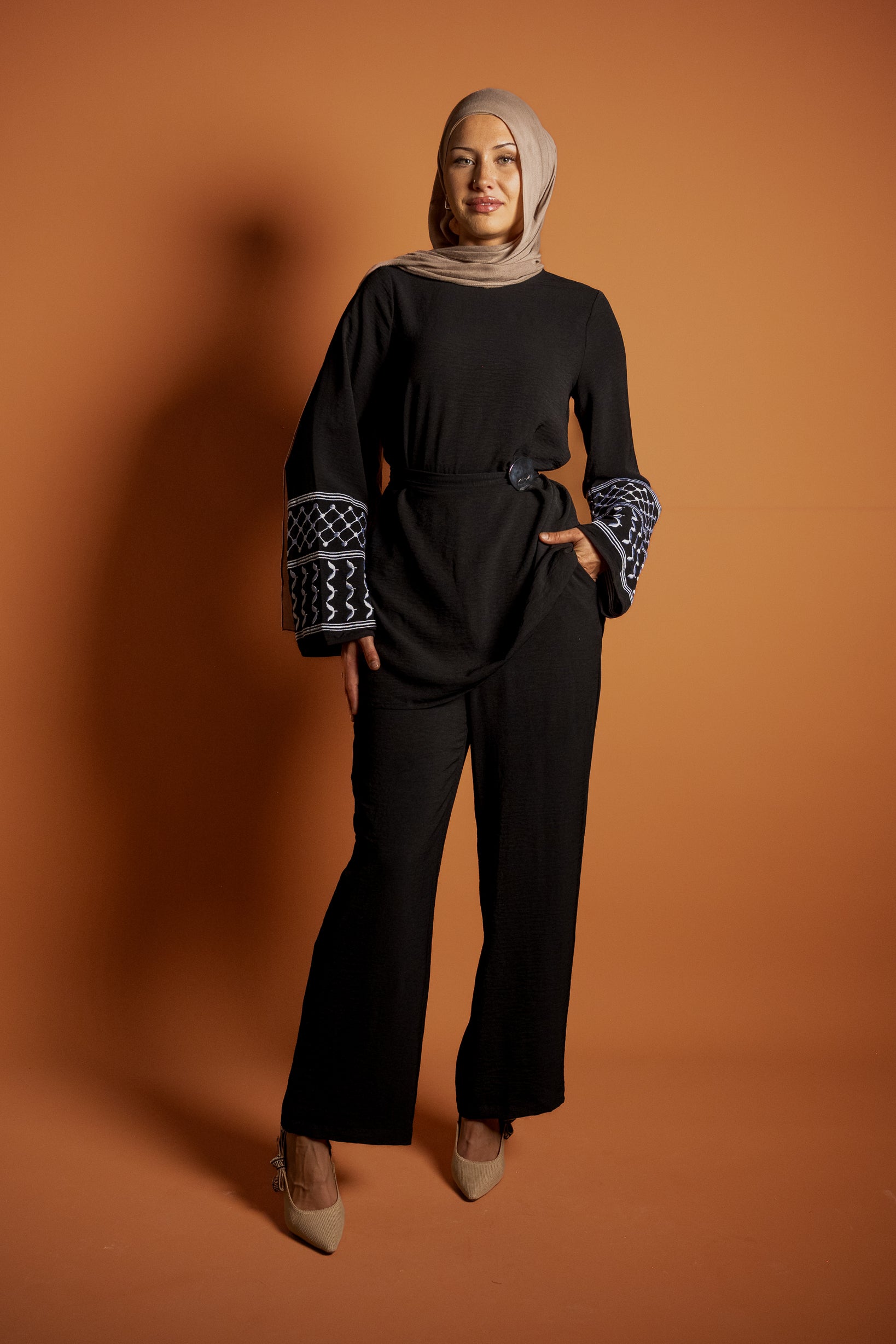 Stylish Gaza Pant & Top Set for Women - Comfortable Casual Outfit for Everyday Wear, Lounge, and Travel