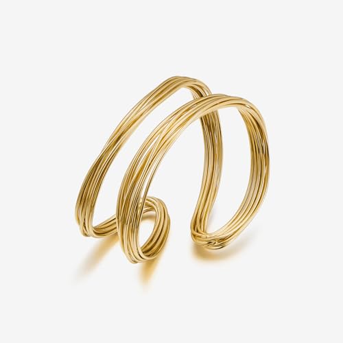 Double Wire Cuff Bracelet