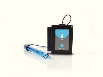 NeuLog NUL-206 pH Logger Sensor - Digital pH Meter for Science Labs & Education - Perfect for Chemistry Experiments, Water Testing & Environmental Studies