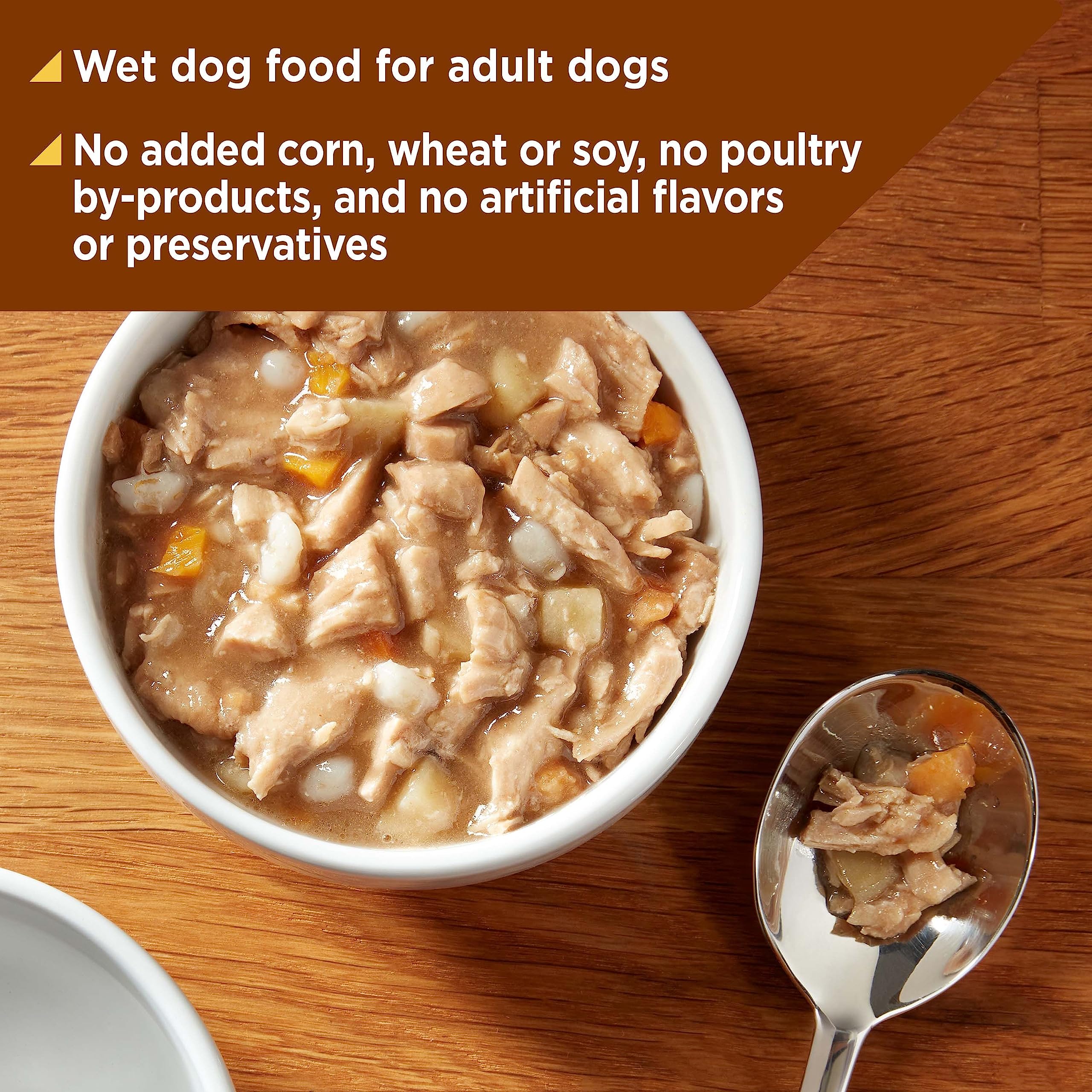 Nature's Recipe Wet Dog Food - Chicken & Turkey in Broth Recipe, Grain Free, 2.75oz Cups (Pack of 12) | Healthy Meal for Small & Medium Dogs | Perfect for Travel, Training & Daily Feeding