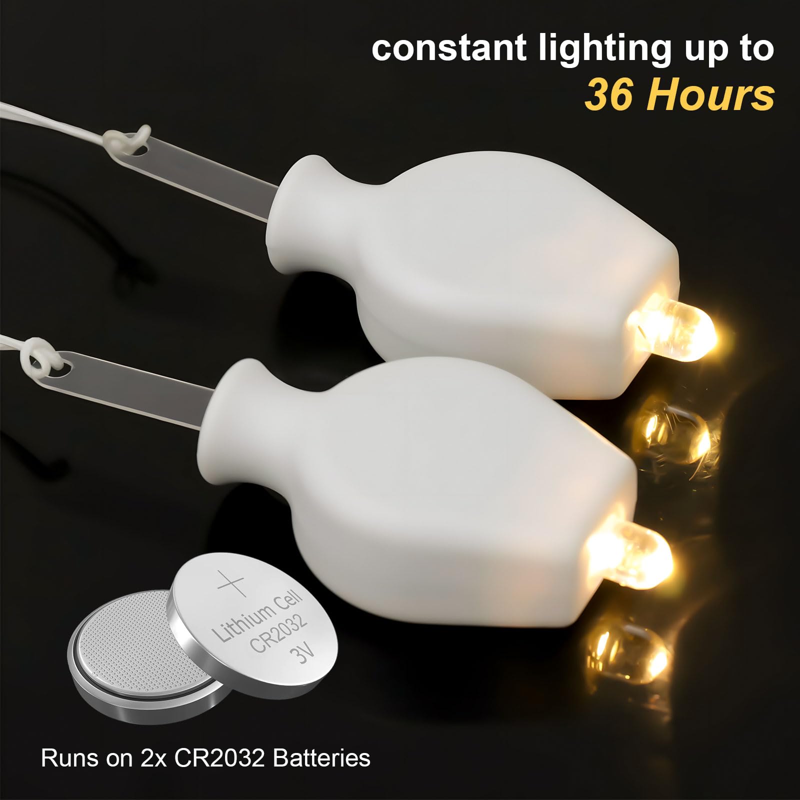 LED Mini Paper Lantern Lights - Warm White Battery Powered Fairy Lights for Balloons, Weddings, Parties, Holidays & Home Decor - 24 Pack with 2X CR2032 Batteries - Perfect for Indoor/Outdoor Decorations, Centerpieces, and Ambient Lighting