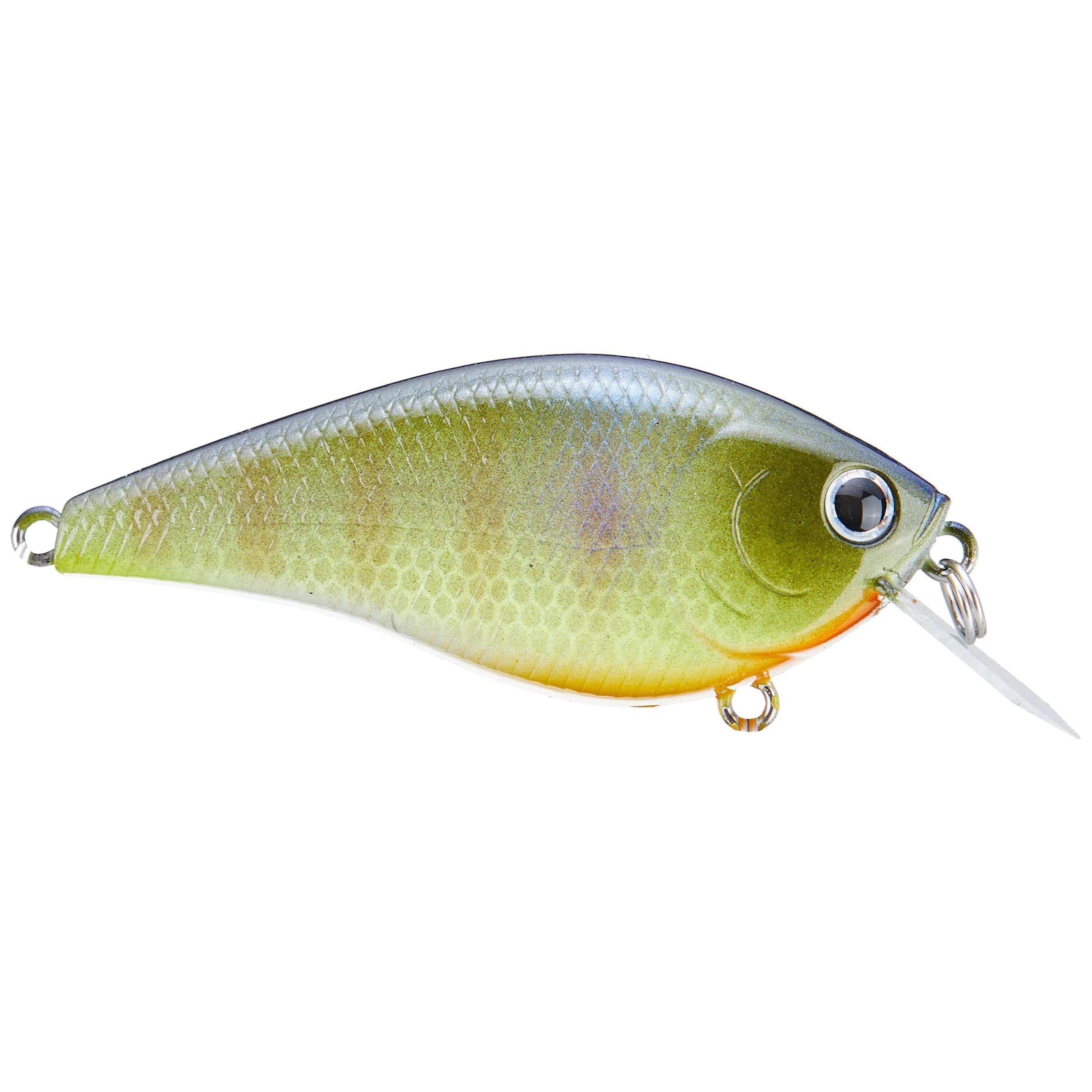 Lucky Craft KJ Flat 1.5 Crankbait Fishing Lure - Topwater Bass Fishing Bait for Freshwater & Saltwater - Perfect for Casting, Trolling and Shore Fishing