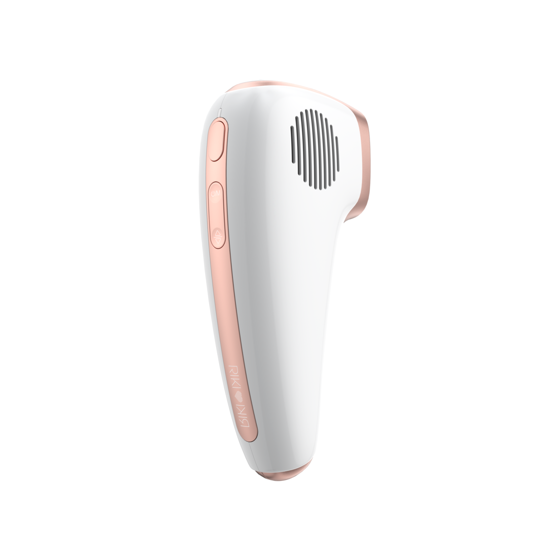 Riki Silky Painless Hair Removal Device for Women & Men - IPL Laser Hair Remover with Cooling System for Smooth Skin - At-Home Hair Removal for Legs, Face, Bikini Line & Underarms