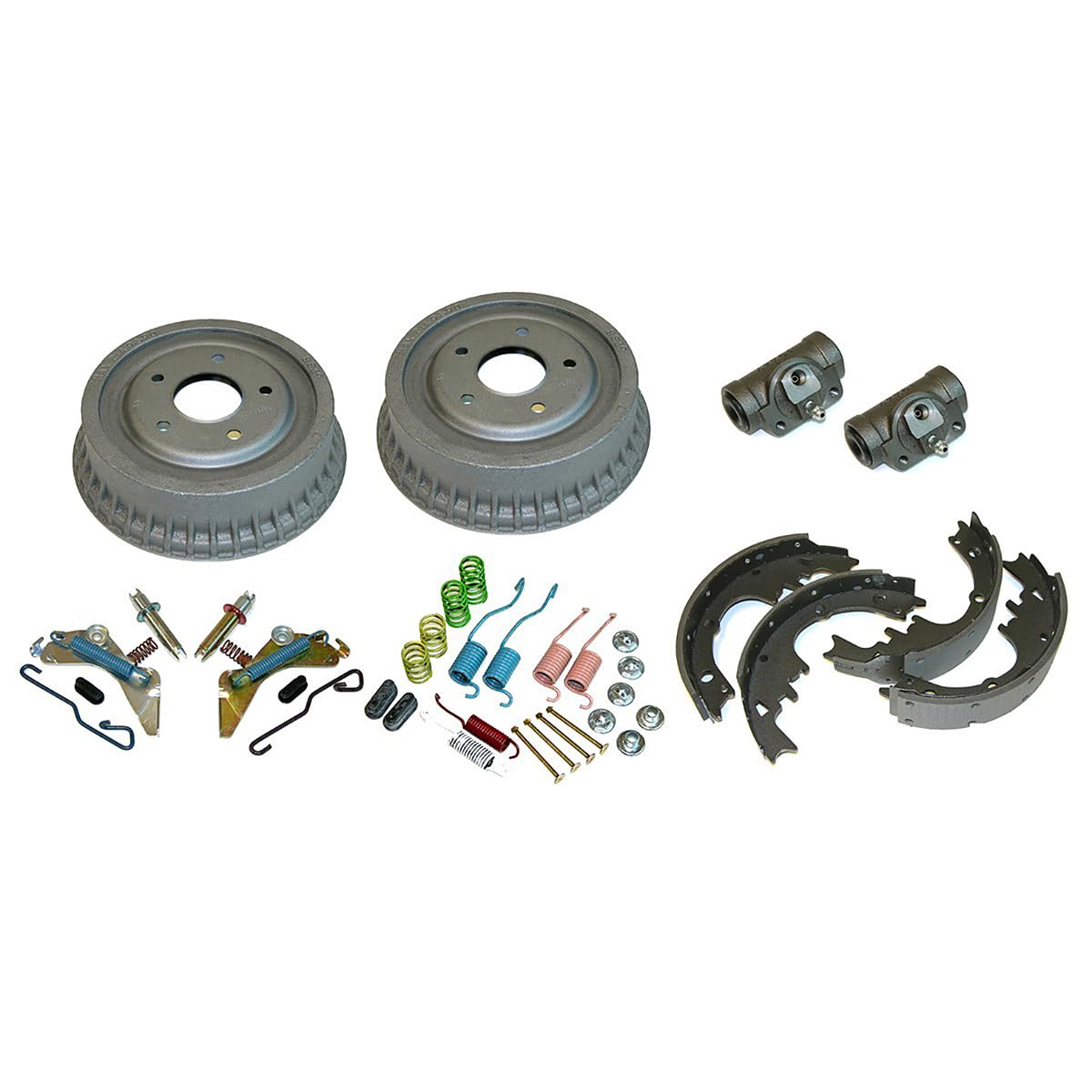 1964-1977 GM A-Body, 1967-1979 F-Body, 1968-1974 X-Body Rear Drum Brake Rebuild Kit - Complete Brake Repair Kit for Classic GM Cars - Perfect for Restoration & Maintenance Projects