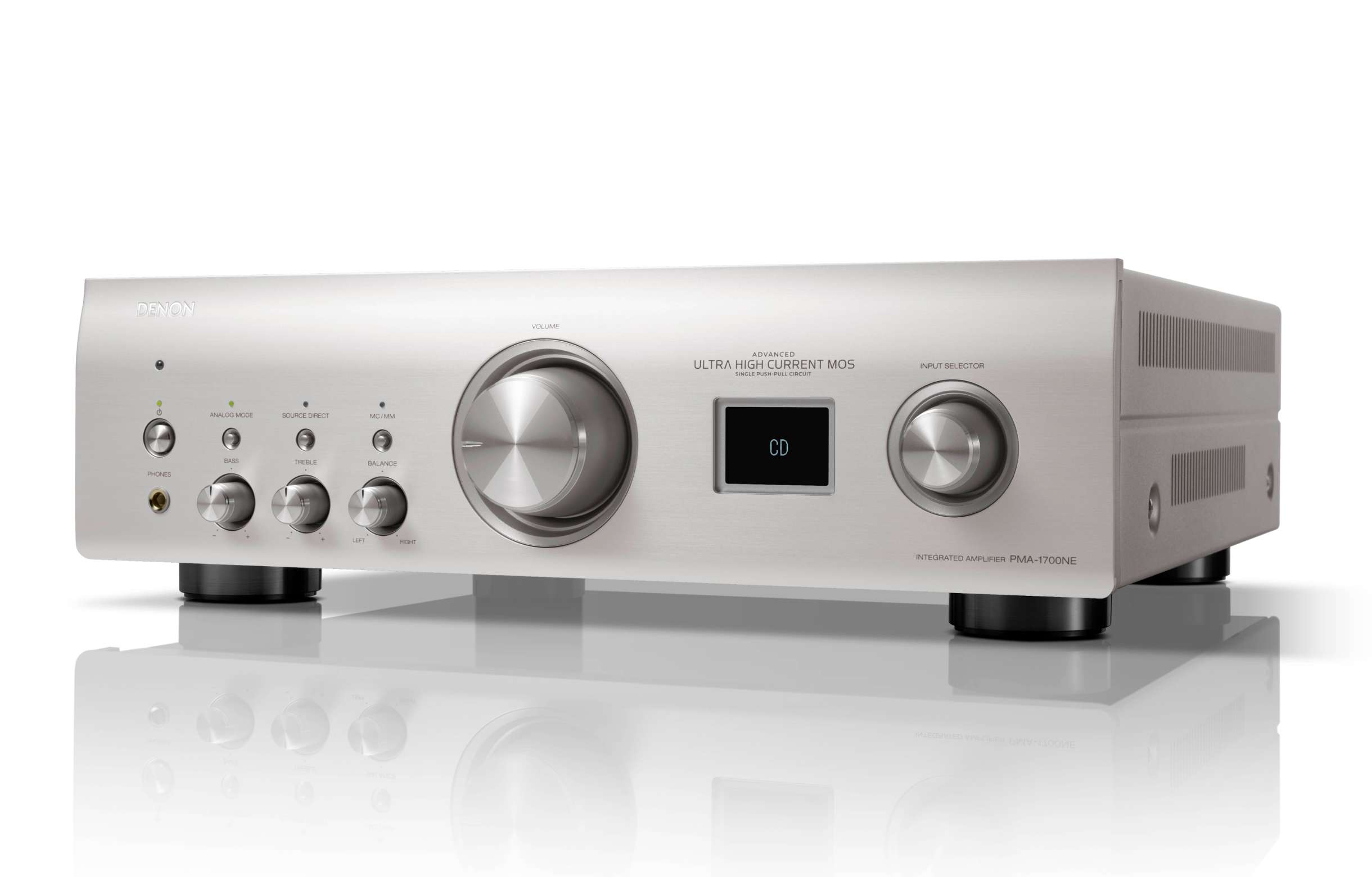 Denon PMA 1700NE Integrated Stereo Amplifier - HiFi Audio System for Home Theater & Music Listening (Open Box)