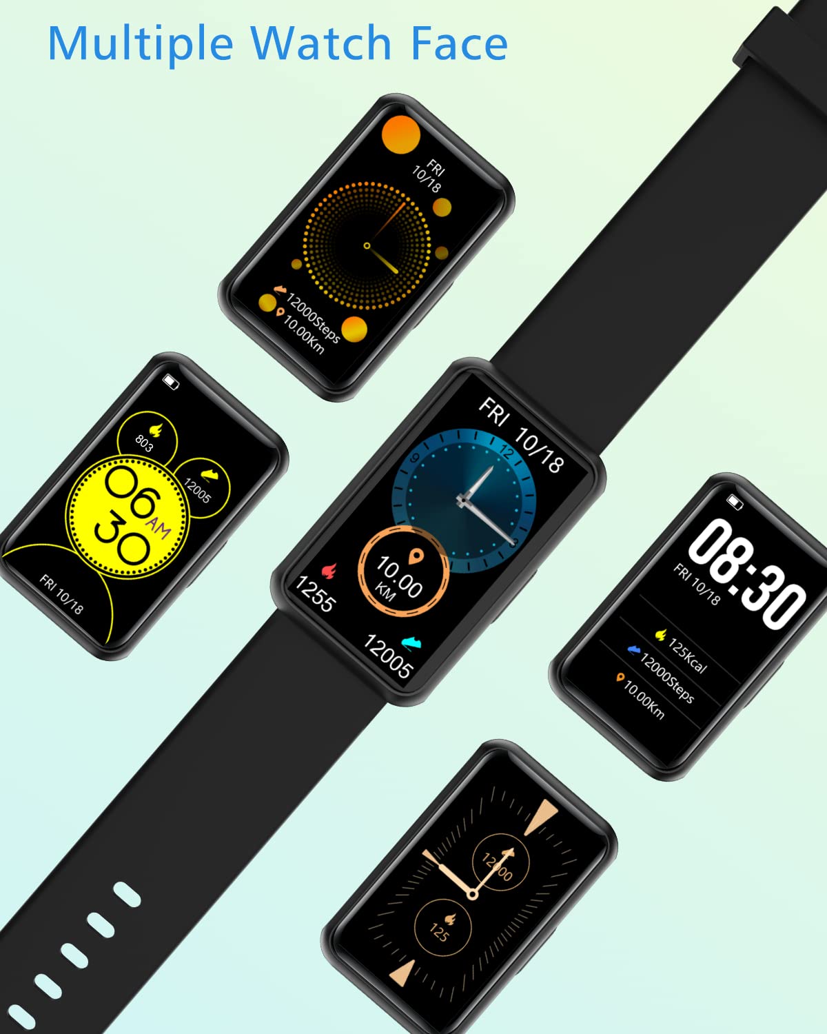 Fitness Tracker Watch - No Bluetooth or App Required, Waterproof Pedometer for Men & Women - Perfect for Parents, Seniors & Outdoor Activities