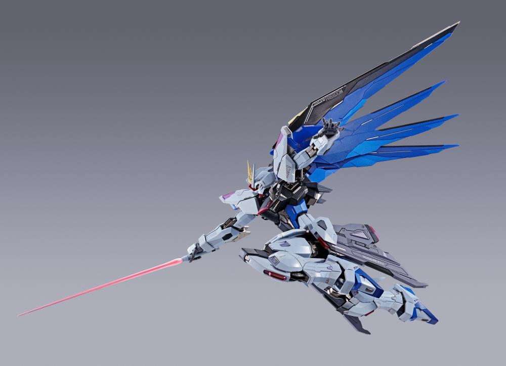 Bandai Metal Build Gundam Seed Freedom Gundam (Concept 2) Action Figure - High-Quality Collectible Model Kit for Anime Fans & Gundam Enthusiasts - Perfect for Display, Collection, and Role-Playing Scenes
