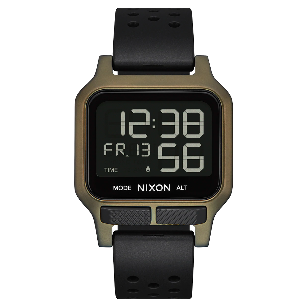 Nixon Heat Surf Watch - Waterproof Digital Sports Watch for Surfing, Swimming & Outdoor Activities | Durable & Stylish Men's and Women's Surf Watch