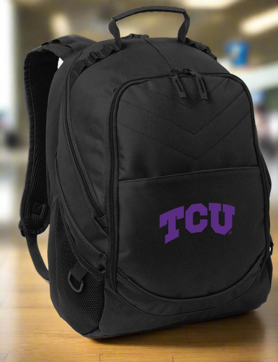 TCU Backpack for Texas Christian University | Durable Laptop Computer Bag for Students & Professionals | Perfect for Campus, Work & Travel