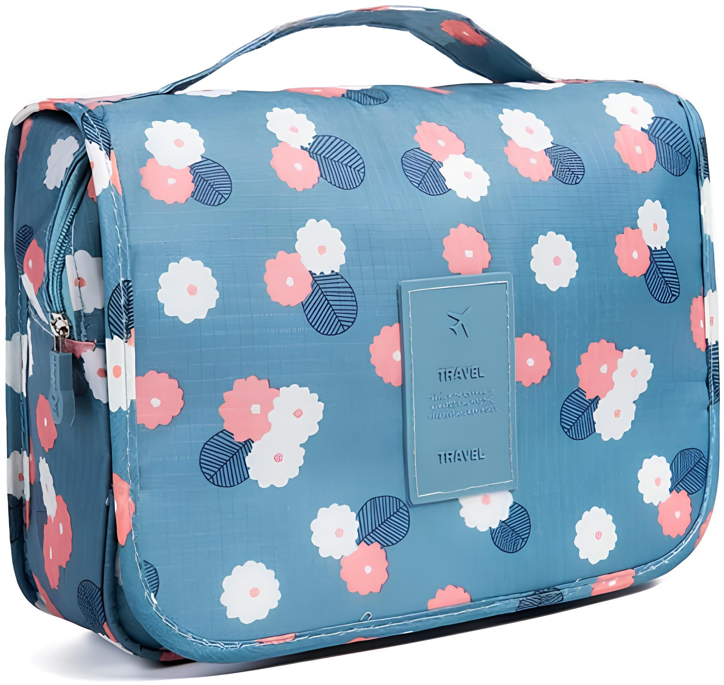 Electro Wolf Waterproof Hanging Toiletry Bag for Travel - Multi-Function Cosmetic & Makeup Organizer (Multiple Colors) - Perfect for Women's Travel Essentials, Gym, Camping & Daily Use