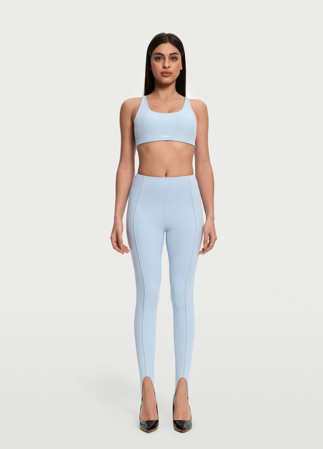 High Rise Stirrup Leggings for Women - Tummy Control Yoga Pants with Comfortable Waistband - Perfect for Yoga, Pilates, Workouts & Everyday Wear