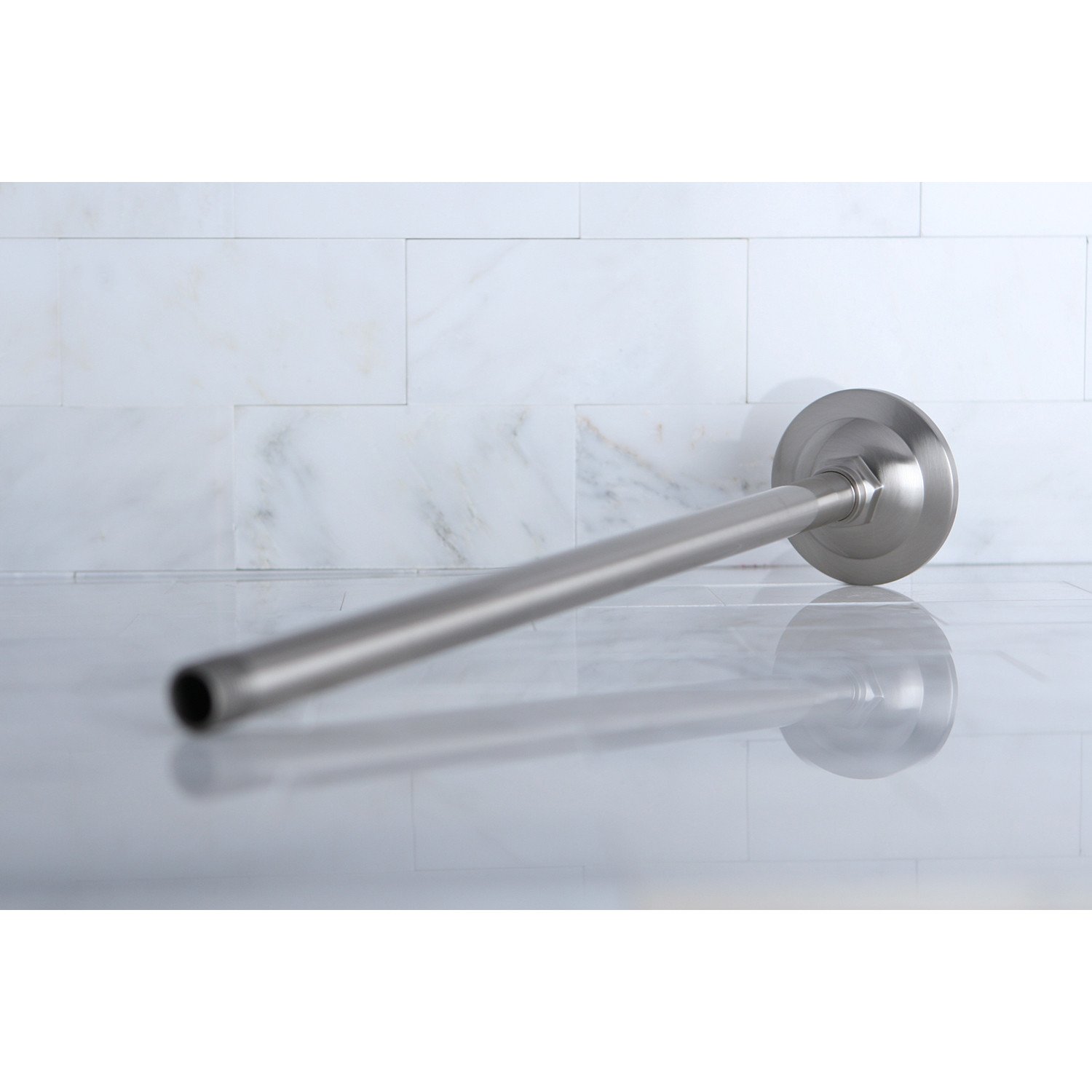 Premium Satin Nickel Shower Arm 17