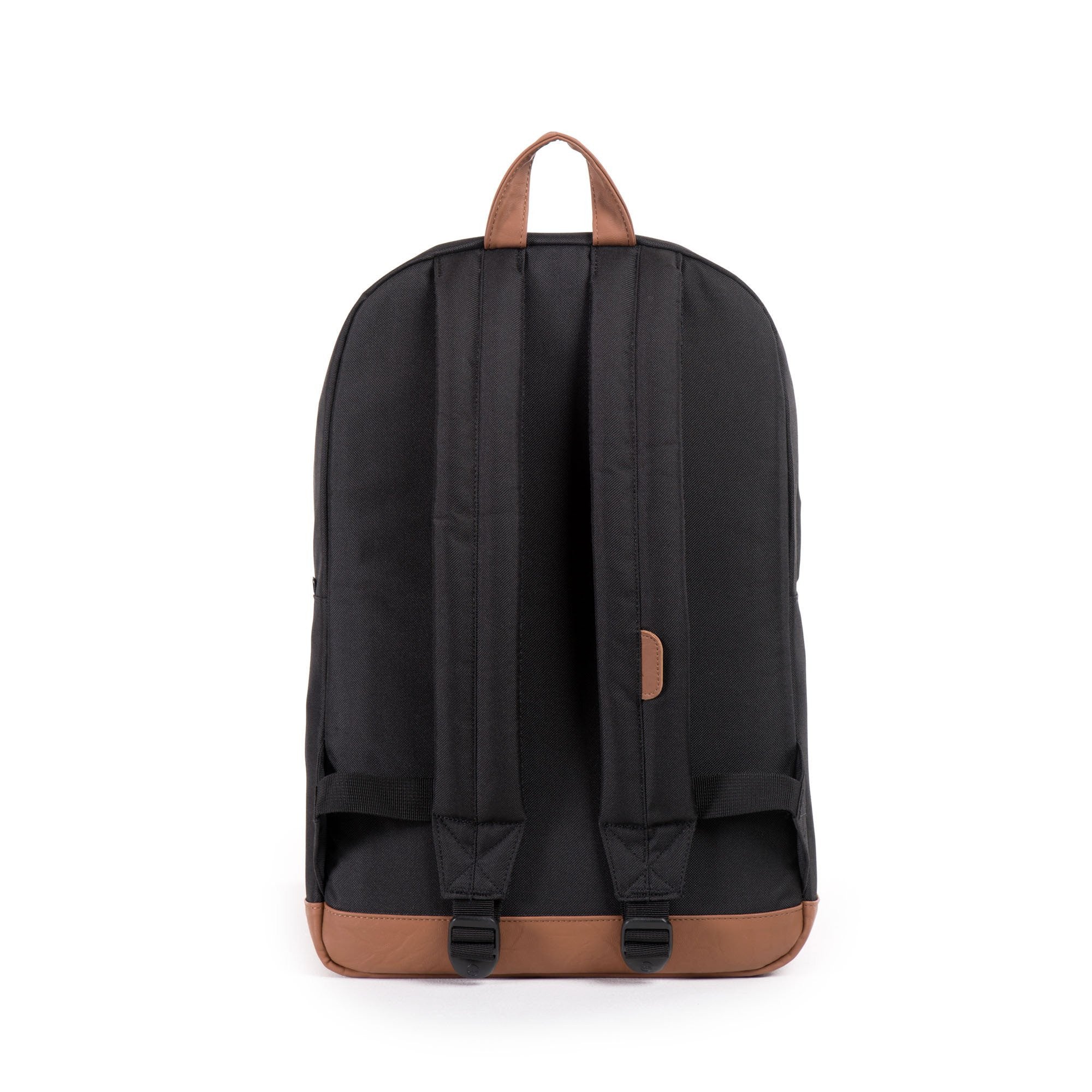 Herschel Pop Quiz Backpack - Stylish & Durable School & Travel Backpack for Men & Women (Black/Tan) - Perfect for College, Work & Outdoor Adventures