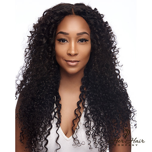 Brazilian Deep Curly Hair 1 Bundle - 100% Human Hair Weave Extensions for Black Women - Perfect for Protective Styles, Wig Making & Natural Hair Care