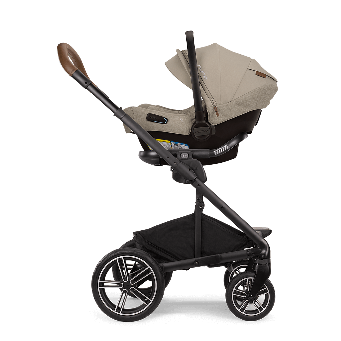 Nuna PIPA Aire RX Infant Car Seat with PIPA RELX Base - Lightweight & Safe Baby Car Seat for Newborns - Perfect for Travel, Daily Commutes & Family Road Trips