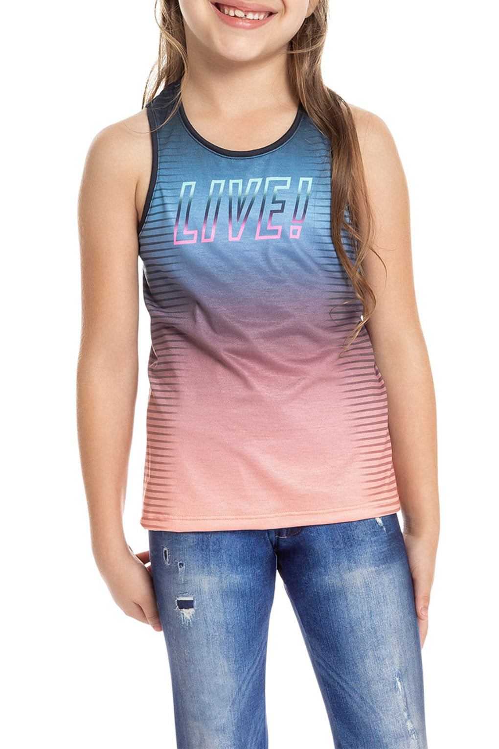 Ultimate Live! Kids Tank Top - Comfortable & Stylish Cotton T-Shirt for Boys & Girls - Perfect for Playdates, Sports & Everyday Wear
