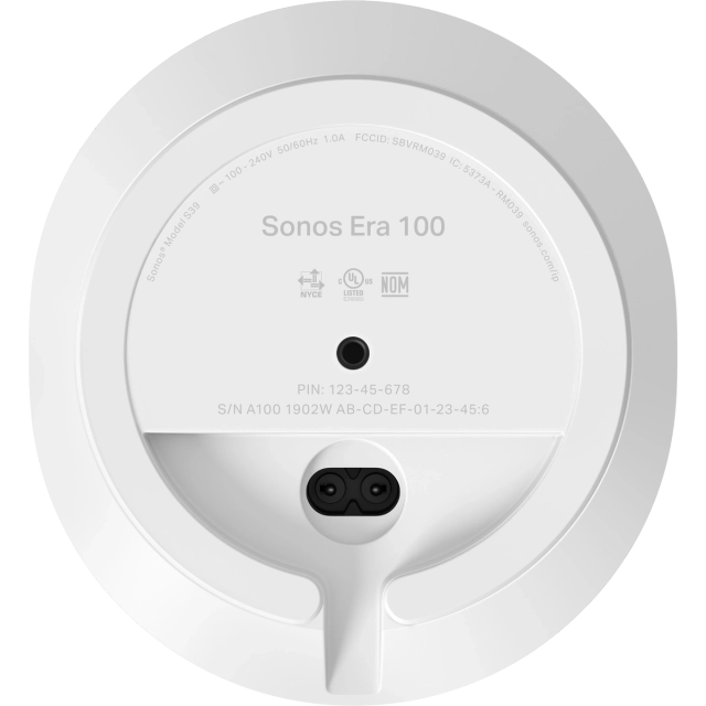 Sonos Era 100 Wireless Speaker 2-Room Set - Smart Home Audio System for Streaming Music & Multi-Room Sound | Perfect for Living Room & Bedroom Entertainment