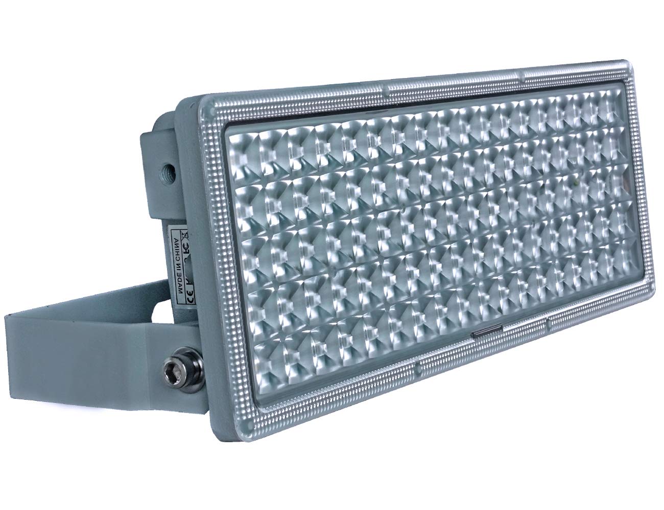 Kekeou GDIDEA 100W LED Flood Light Outdoor - 11000LM 6500K IP67 Waterproof Stadium Light for Yard, Garden, Parking Lot & Building Exterior (Commercial/Residential Use)