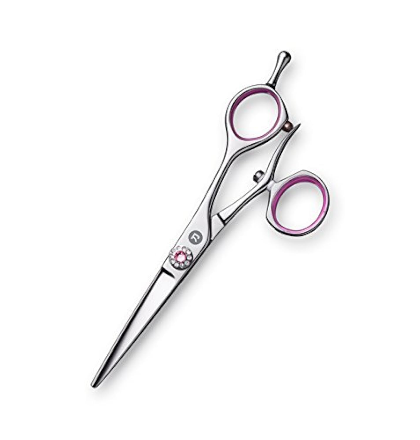Professional Saki Sakura Swivel Hairdressing Shears - 5.5 Inch Japanese Steel Hair Cutting Scissors for Salon & Home Use - Perfect for Stylists, Barbers & DIY Haircuts