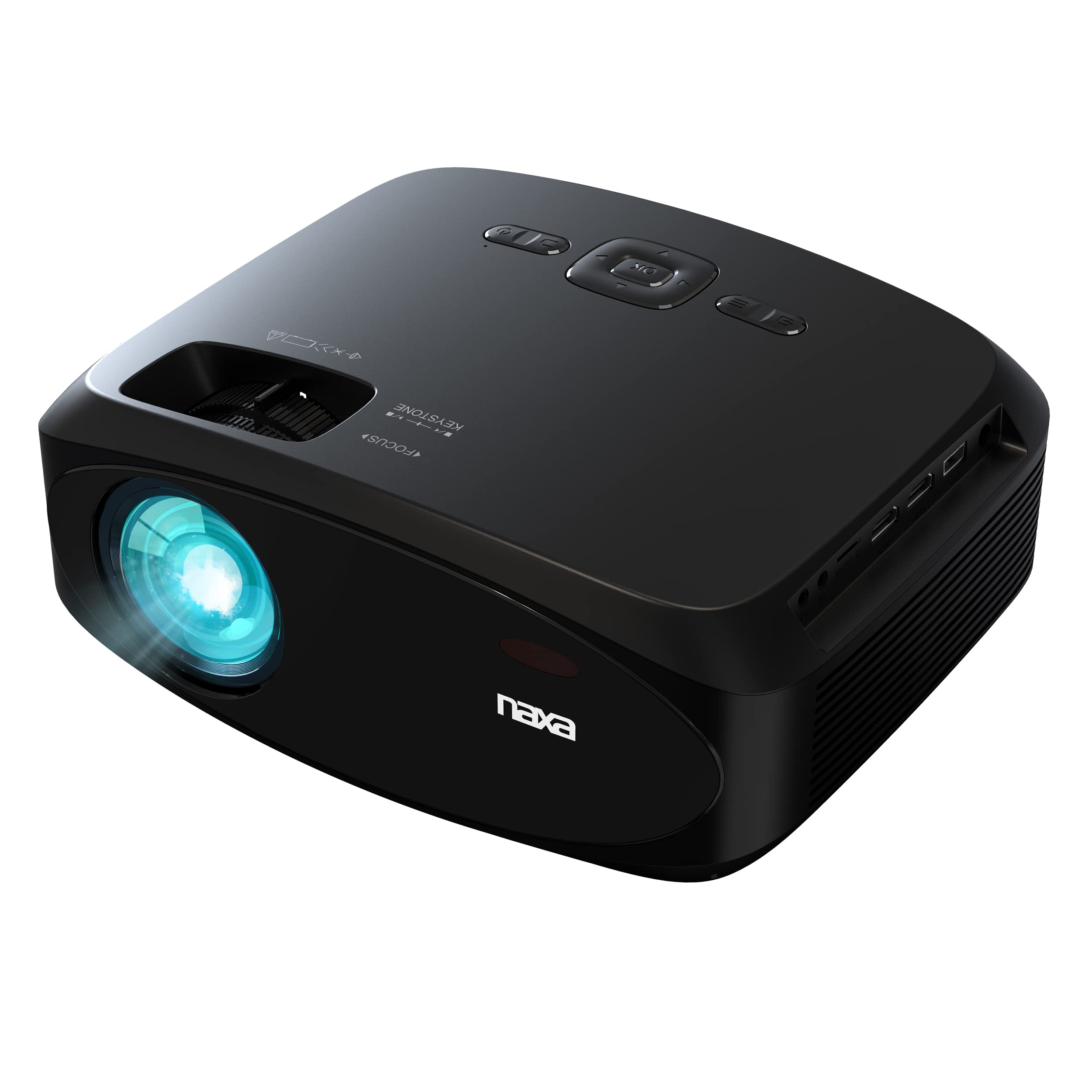 Naxa NVP-3002C 210-inch HD LCD Projector with 100