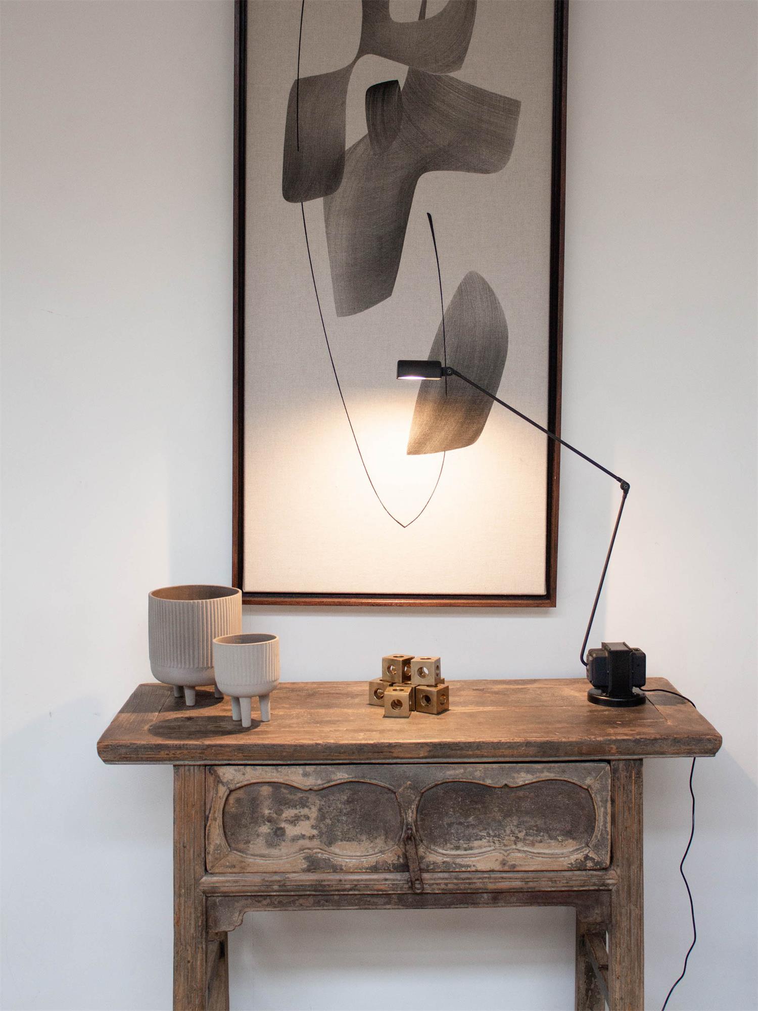 Dynamo Table Lamp - Modern LED Desk Light with Adjustable Brightness, Perfect for Home Office, Study, and Bedroom Reading