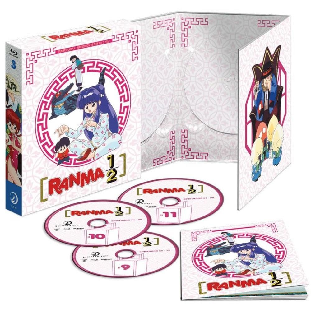 Ranma 1/2 Box Set 3 - Complete Blu-ray Collection | Anime Series | Perfect for Anime Collectors & Fans of Classic Shonen Manga | Great for Home Entertainment & Gift Giving