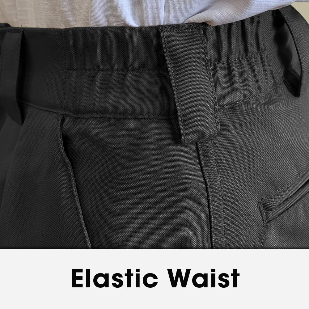 Premium Black Microfiber Plus Fours for Men - Comfortable Golf & Casual Wear Pants for Outdoor Sports & Leisure Activities