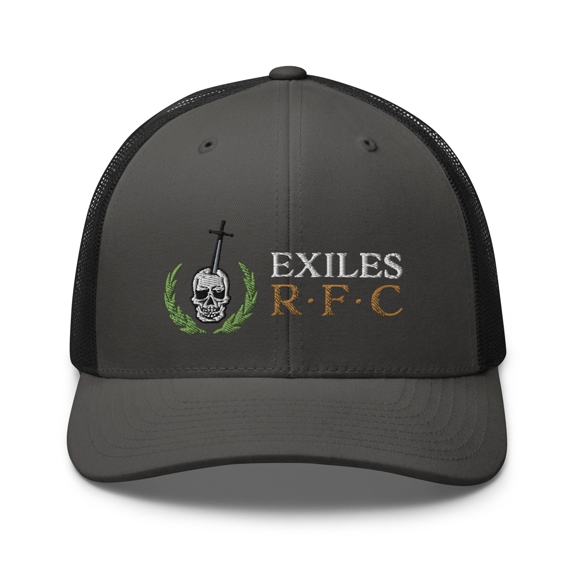 Exiles RFC Trucker Hat - Adjustable Snapback Cap for Men & Women - Vintage Style Baseball Hat for Rugby Fans - Perfect for Sports, Outdoor Activities & Casual Wear