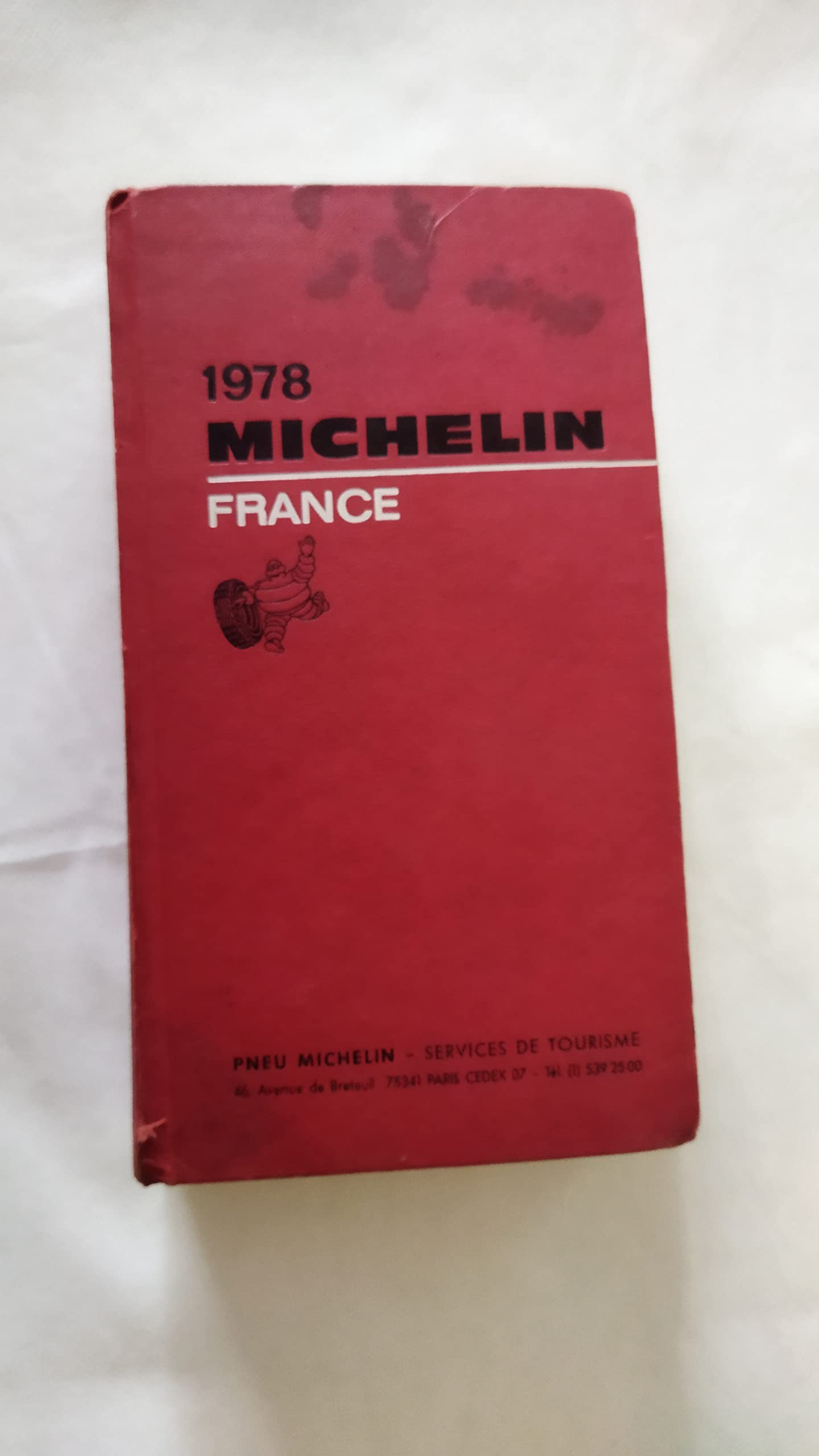 Michelin Red Guide France 1988 - Best Restaurants & Hotels | Vintage Travel Guide for Foodies & Collectors