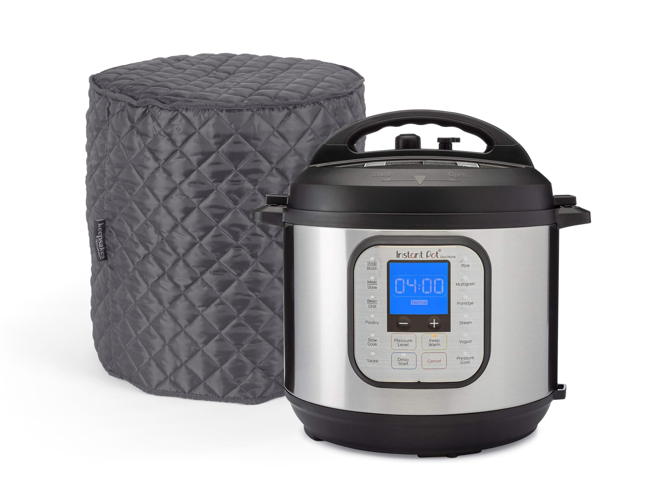 Covermates Keepsakes Pressure Cooker Cover – Dustproof, Stain-Resistant & Washable Appliance Protector in Slate – Perfect for Kitchen Storage & Countertop Protection