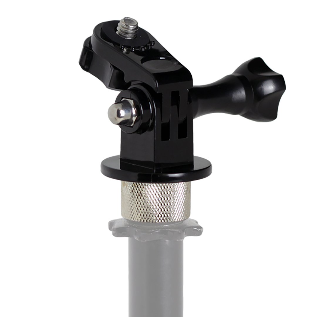 Professional Microphone Mount (MIC-2-CAM) - Universal Clip-on Mic Holder for DSLR, Camcorder & Streaming - Perfect for YouTube, Podcasting & Live Broadcasts