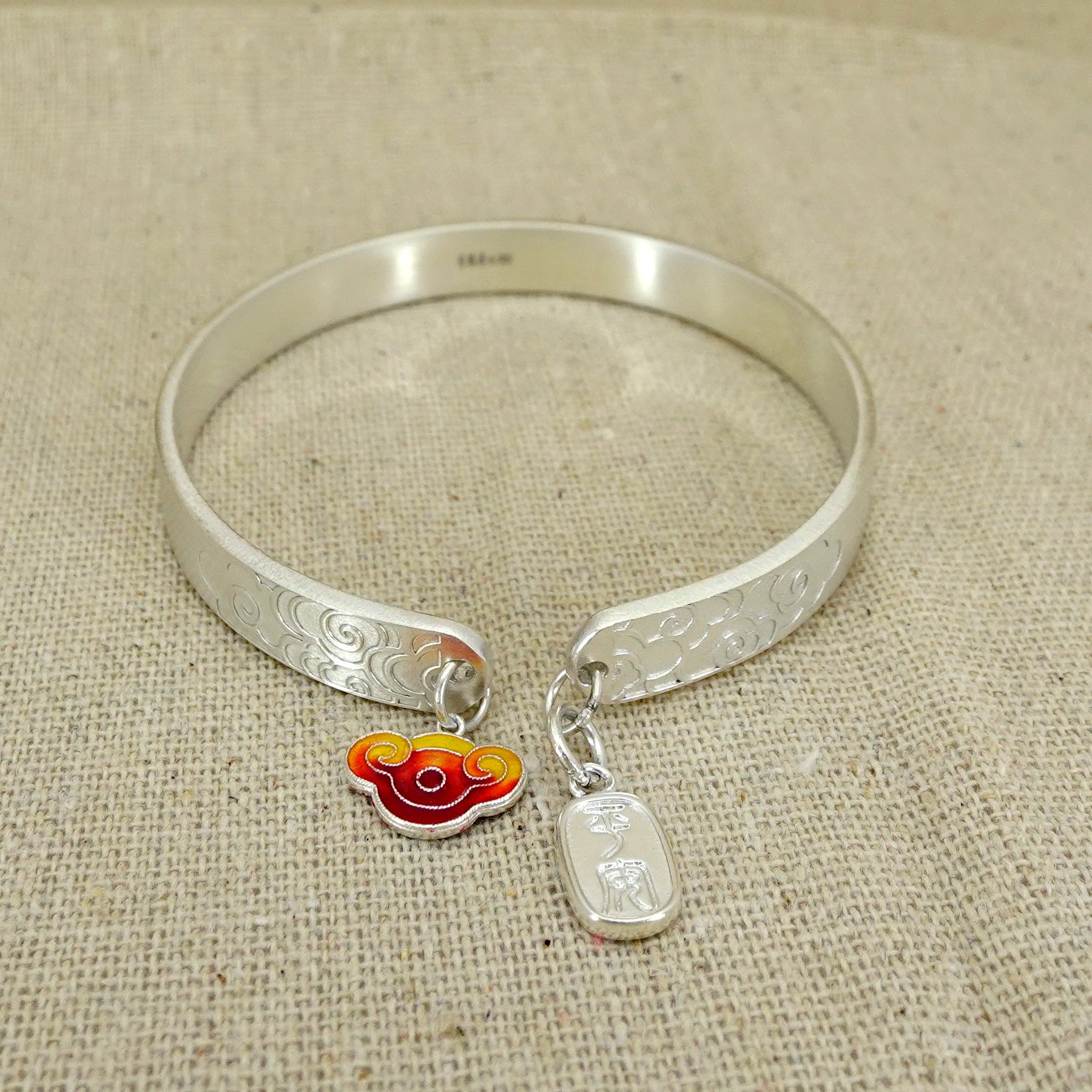 Sterling Silver Bangle Bracelet for Women - Elegant & Dainty Jewelry Gift for Her - Perfect for Parties, Weddings & Everyday Wear