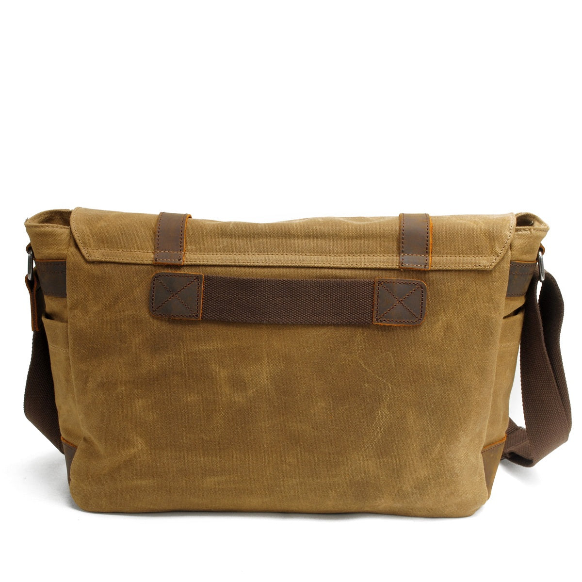 Dion Canvas Messenger Bag for Men & Women - Durable Laptop Satchel Bag with Adjustable Strap - Perfect for Work, Travel & School
