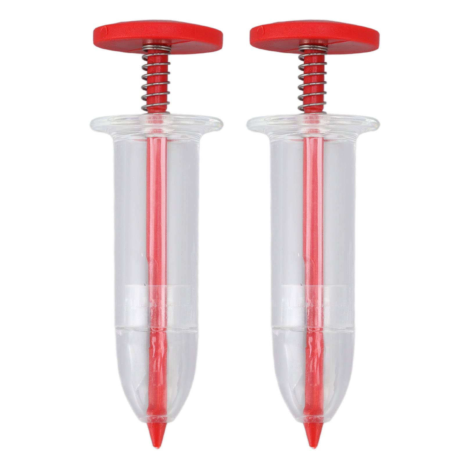 Hoopoocolor 2 Pack Seed Dispenser - Handheld Garden Seed Planter (3.9X1.3X1.3in) for Efficient Planting in Garden Trays, Pots & Outdoor Beds - Perfect for Home Gardening, Lawn Seeding & Indoor Herb Planting