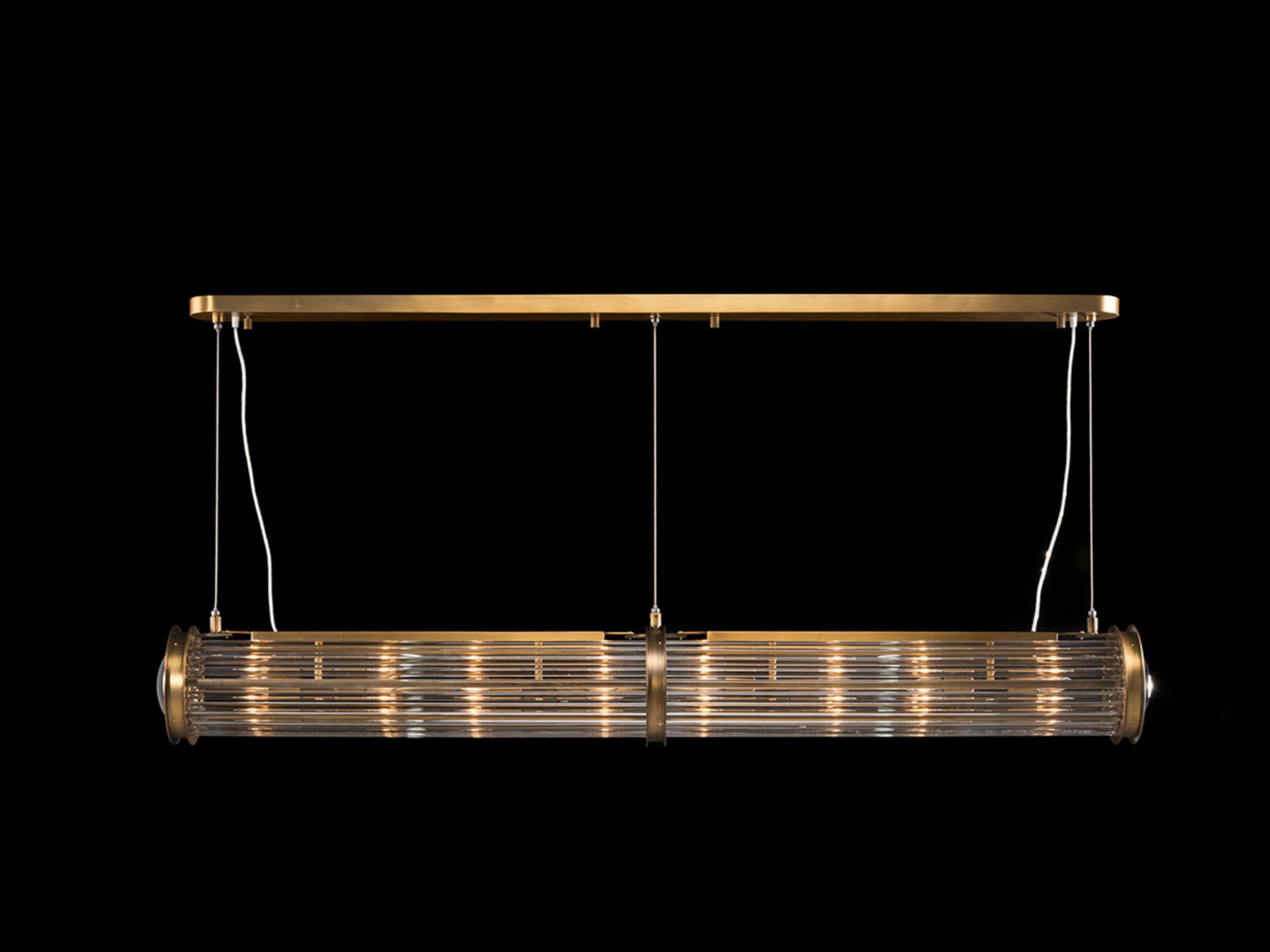 Modern Newton Pendant Chandelier - Elegant Glass Ceiling Light Fixture for Dining Room, Kitchen Island & Bedroom Lighting