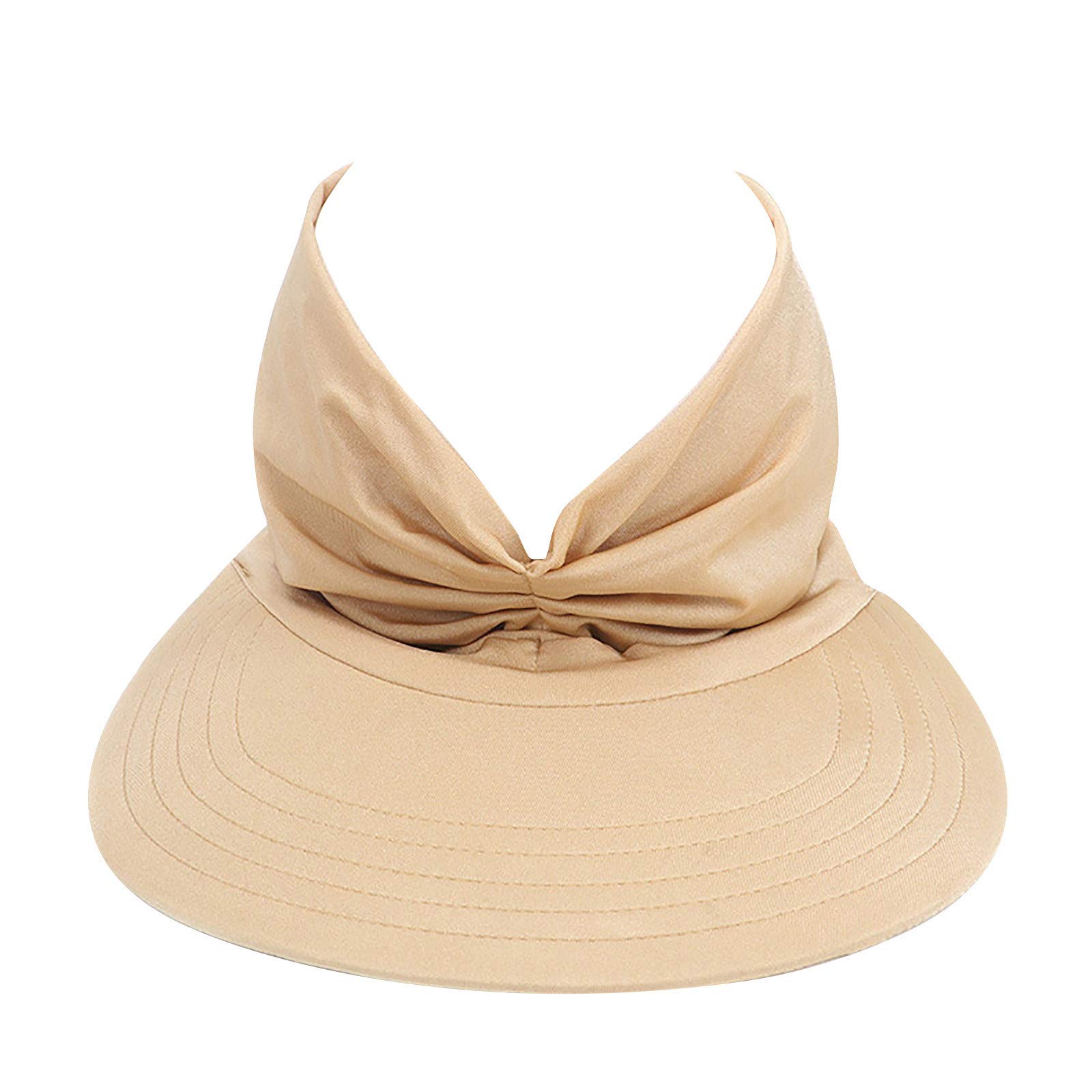 UV Protection Golf Visor Hat for Women - Breathable Summer Sun Hat with Adjustable Elastic Band - Perfect for Golf, Baseball, Running & Outdoor Sports